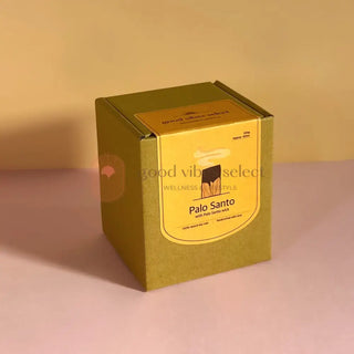 【消費券限時優惠套裝】秘魯聖木芯聖木蠟燭  x 1 + 任選兩個棉芯蠟燭 - Good Vibes Select